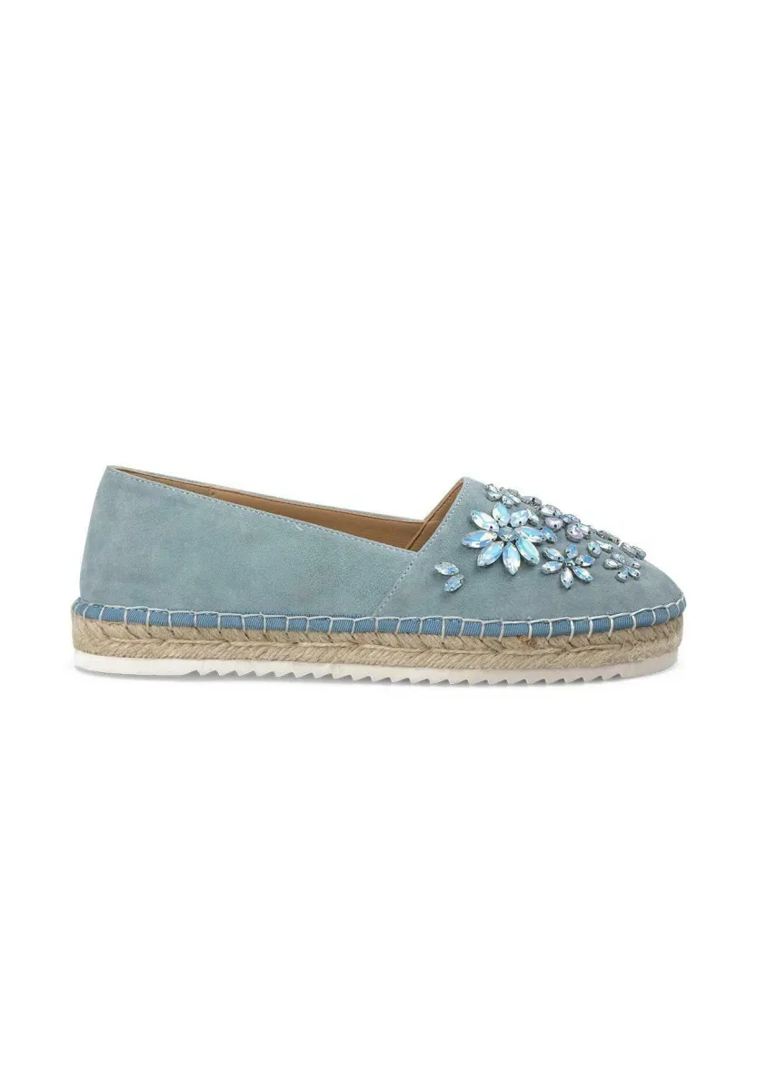 Espadrille - azul jaspeado
