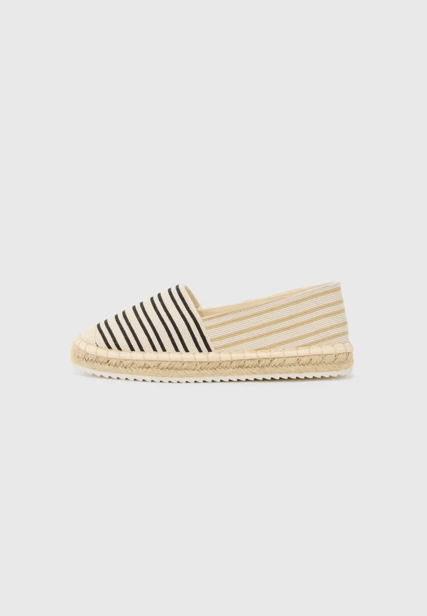 Espadrille - beige/black