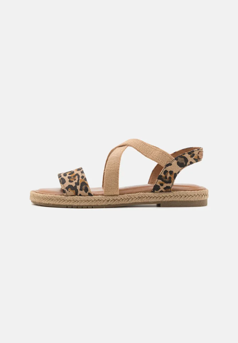 Espadrille - camel/multi-coloured