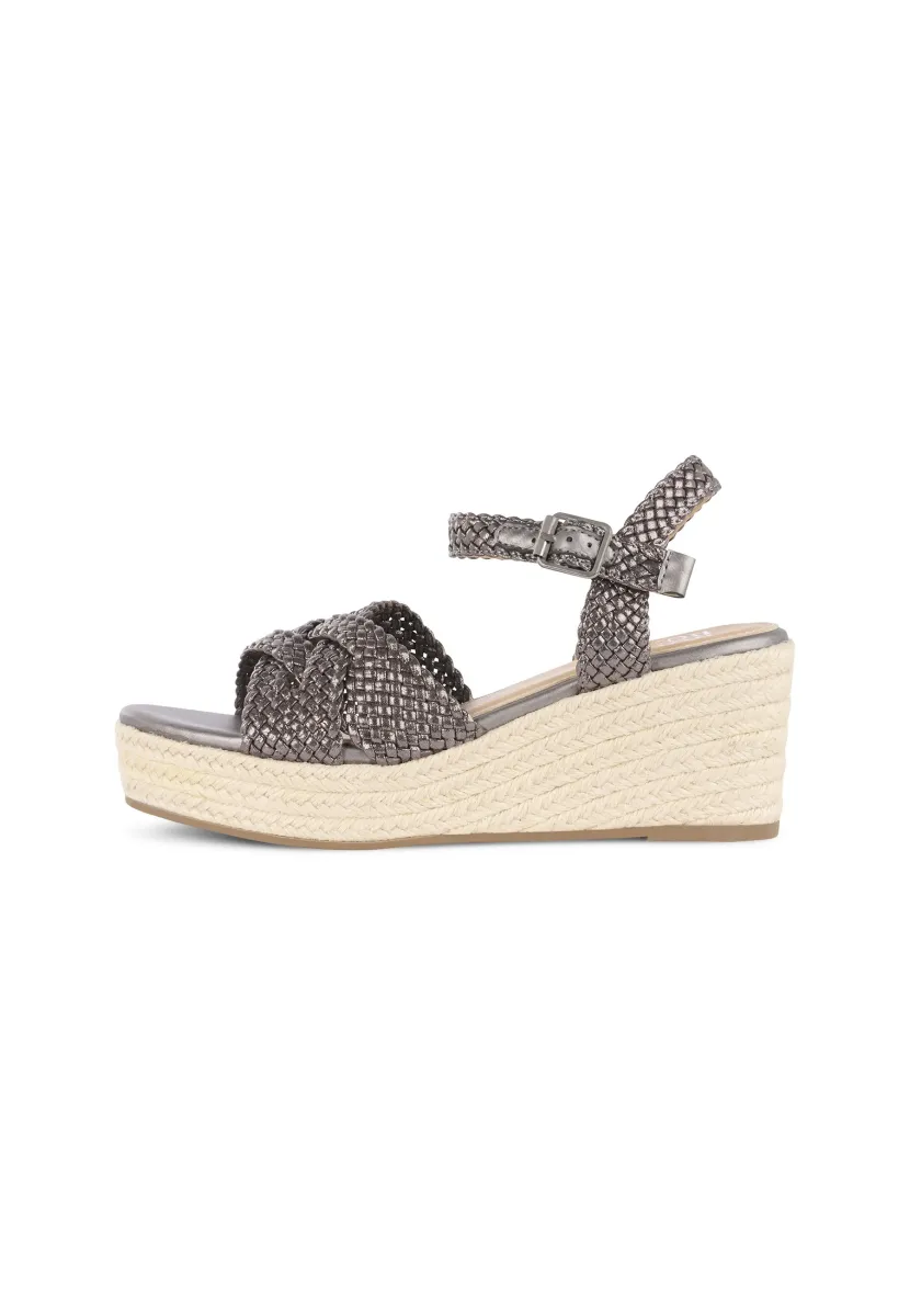 Espadrille - gun metal