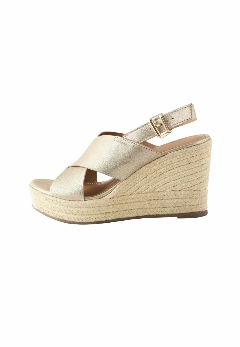 Espadrille - new gold