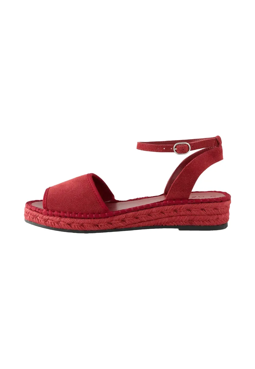 Espadrille - red suede