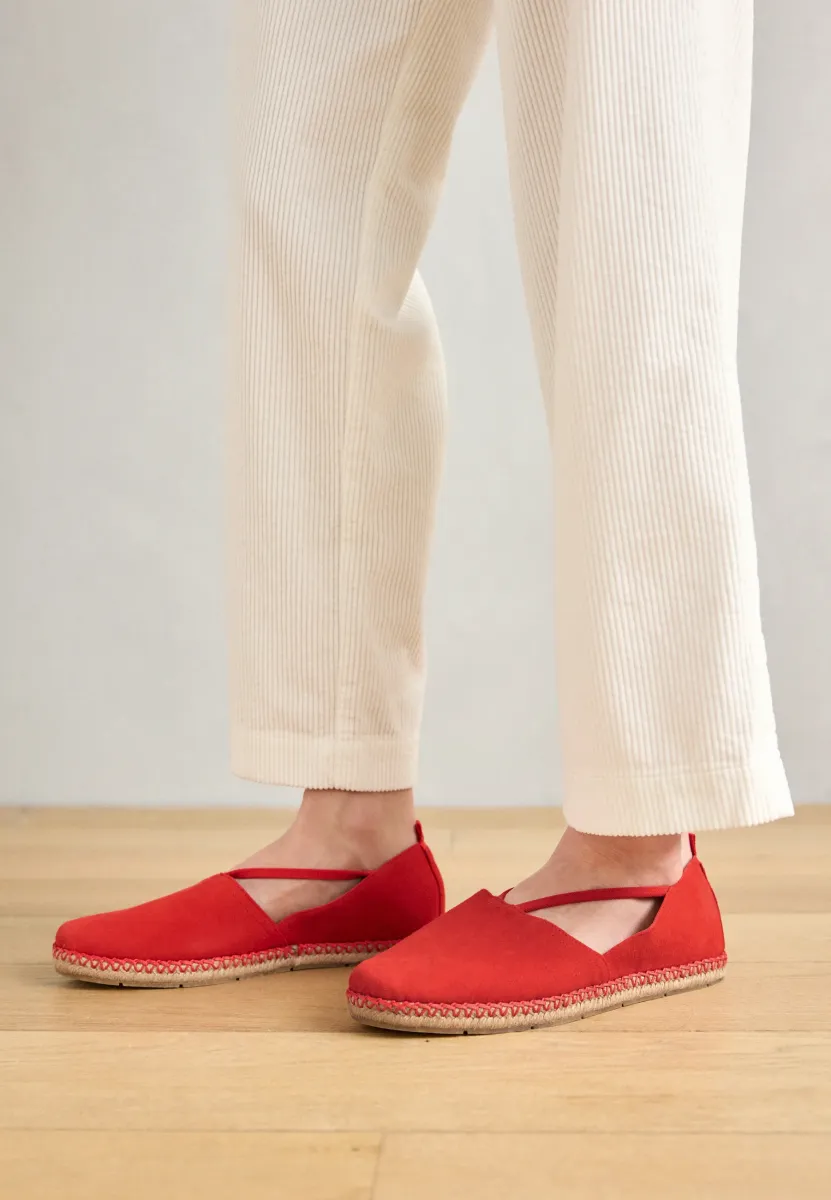 Espadrille - red