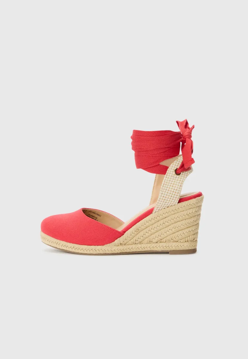 Espadrille - red