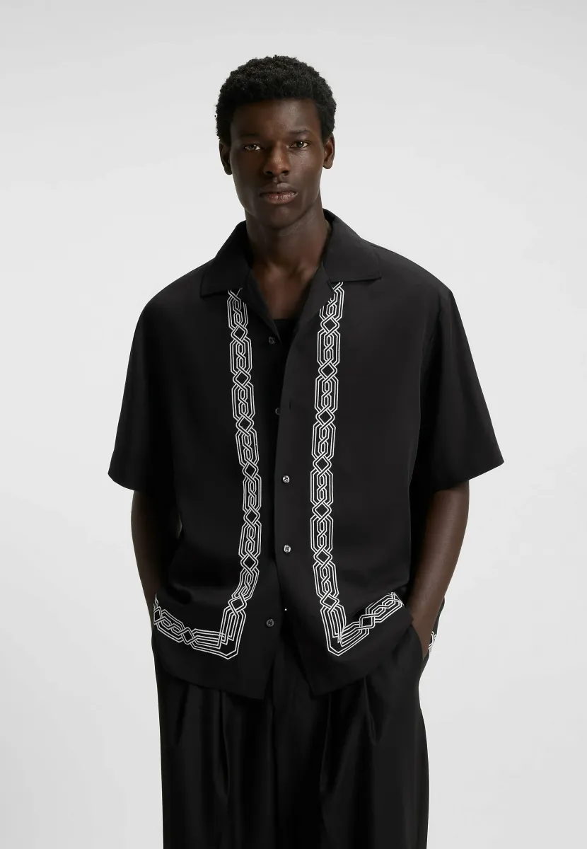 ESPINO - Hemd - black one