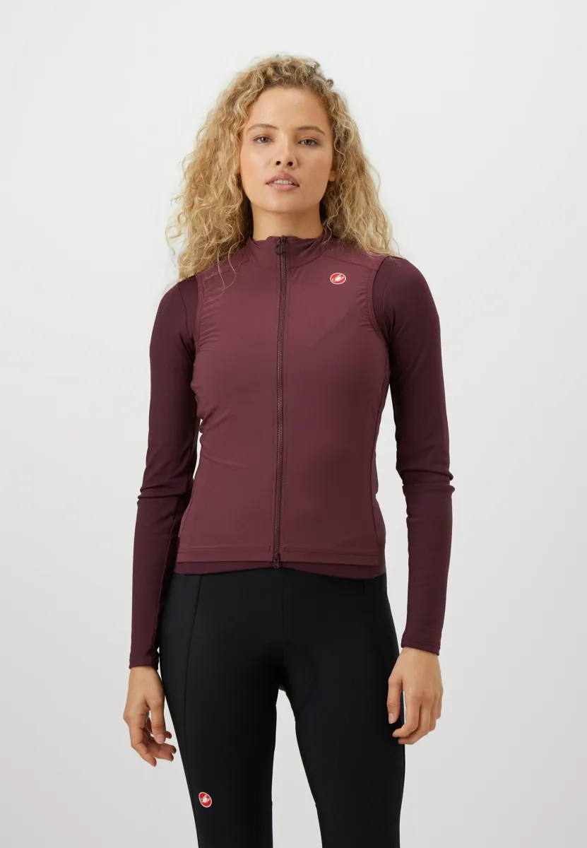 ESPRESSO VEST - Weste - deep bordeaux
