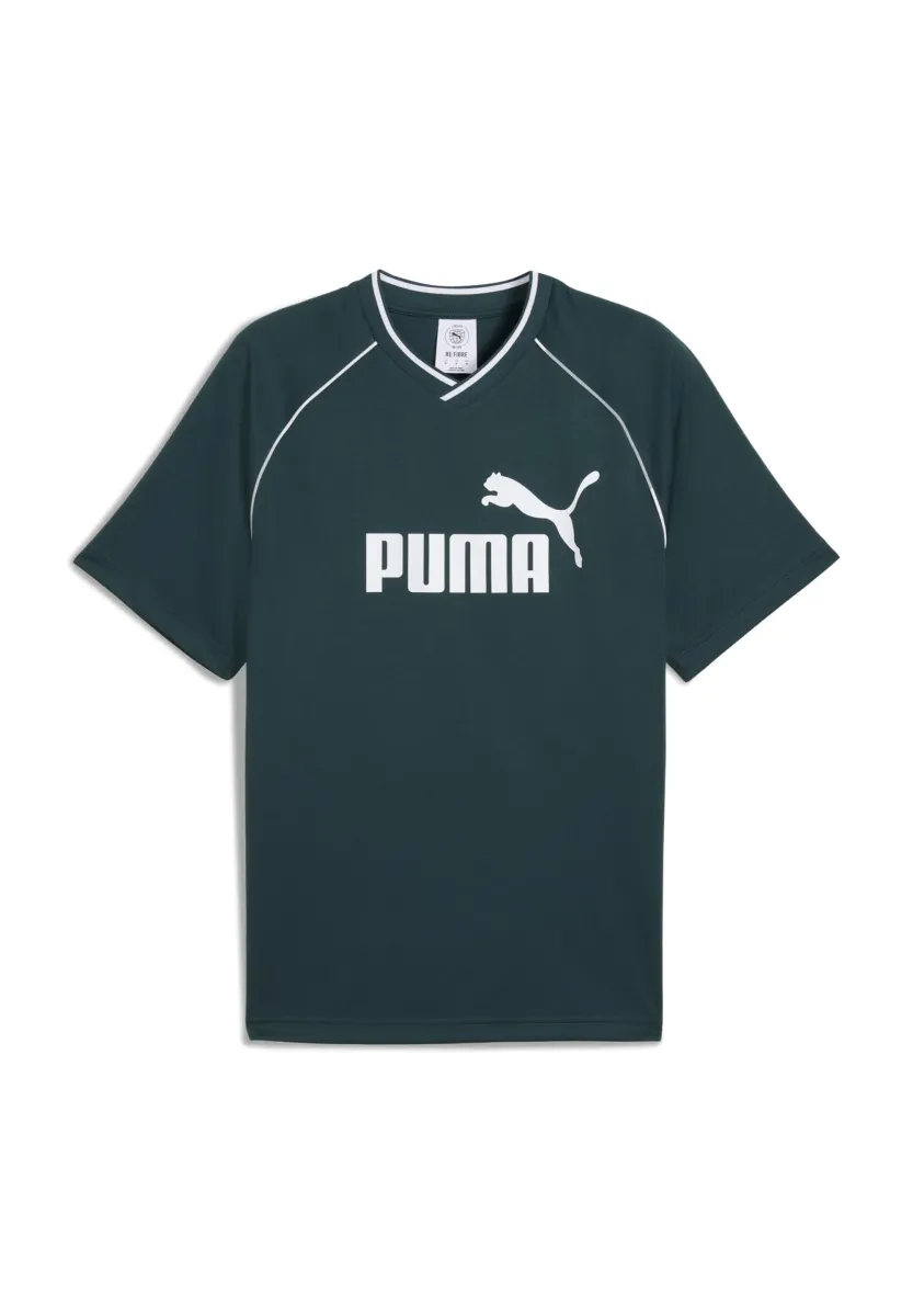 ESS COLLARED - T-Shirt print - green terrain