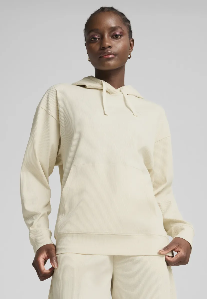 ESS ELEVATED BEQUEMER  - Kapuzenpullover - alpine snow