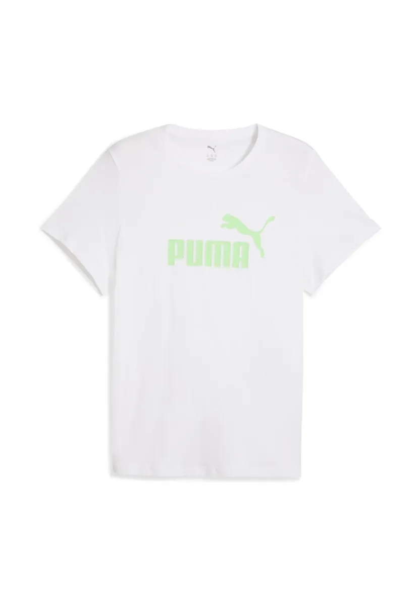 ESS NO. 1 LOGO TEE - T-Shirt print - white spring fern