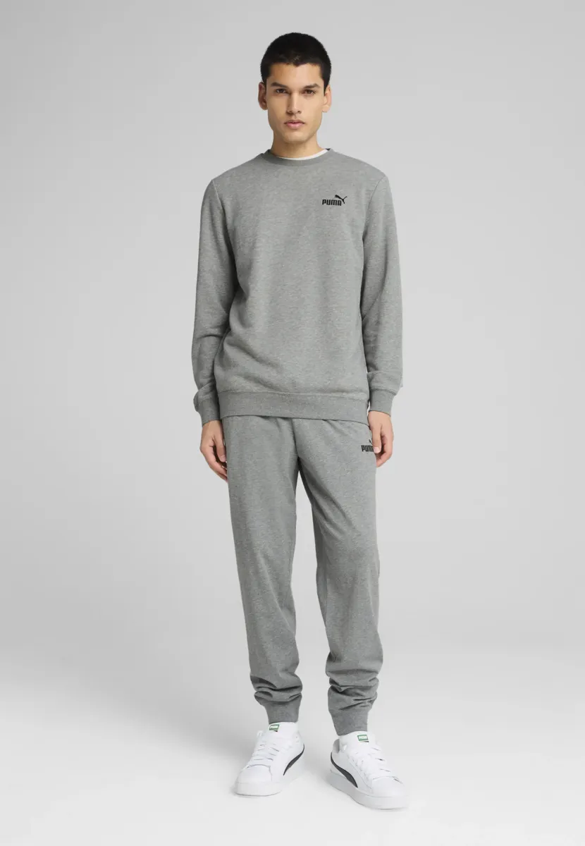 ESS SMALL  LOGO CREW  - Sweatshirt - medium gray heather