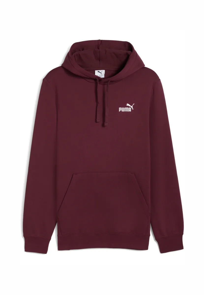ESS SMALL NO. 1 LOGO - Kapuzenpullover - ruby shimmer