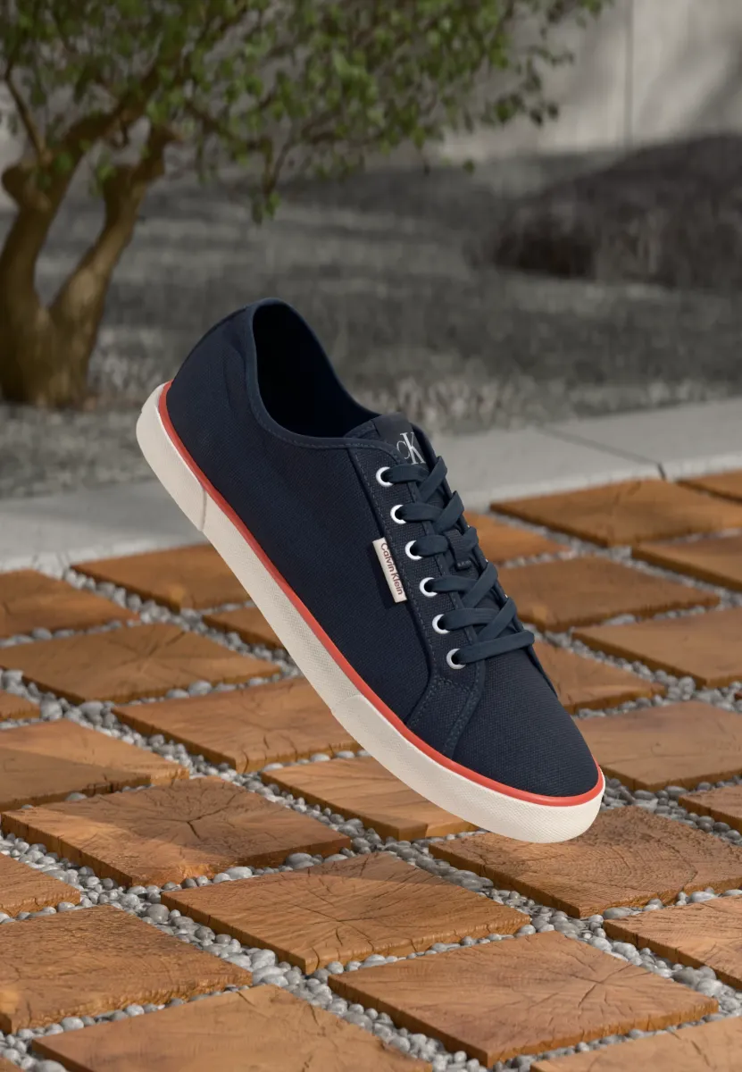 ESS - Sneaker low - navy/bright white/tigerlily