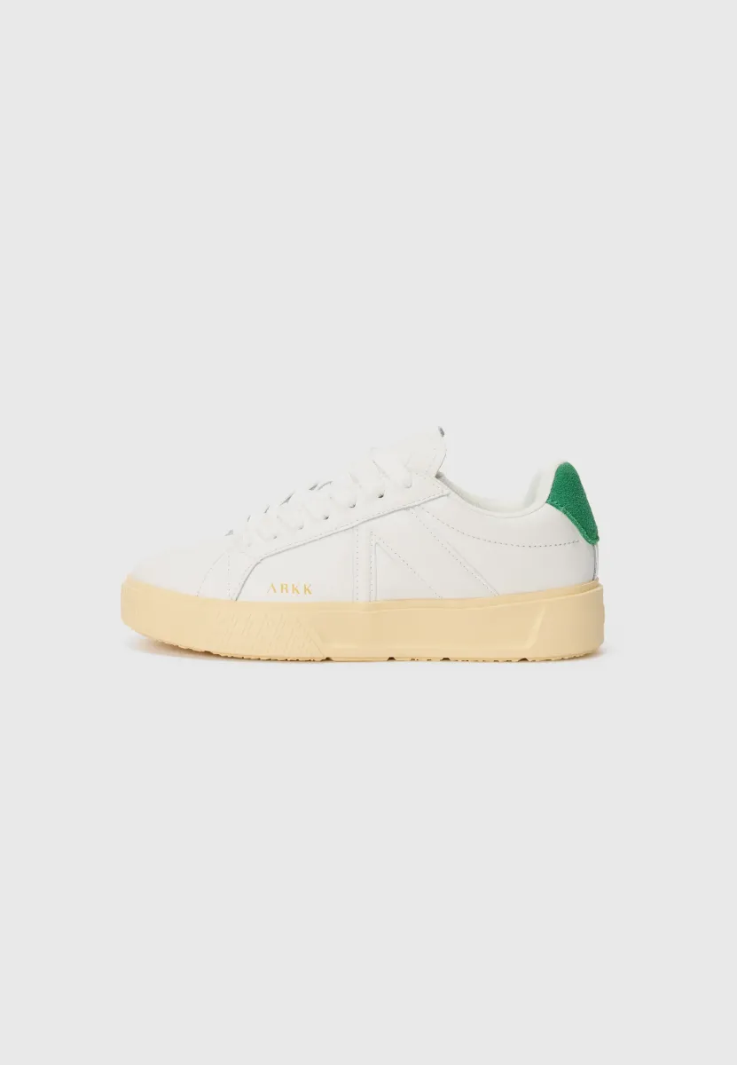 ESSENCE UNISEX - Sneaker low - white/green vintage