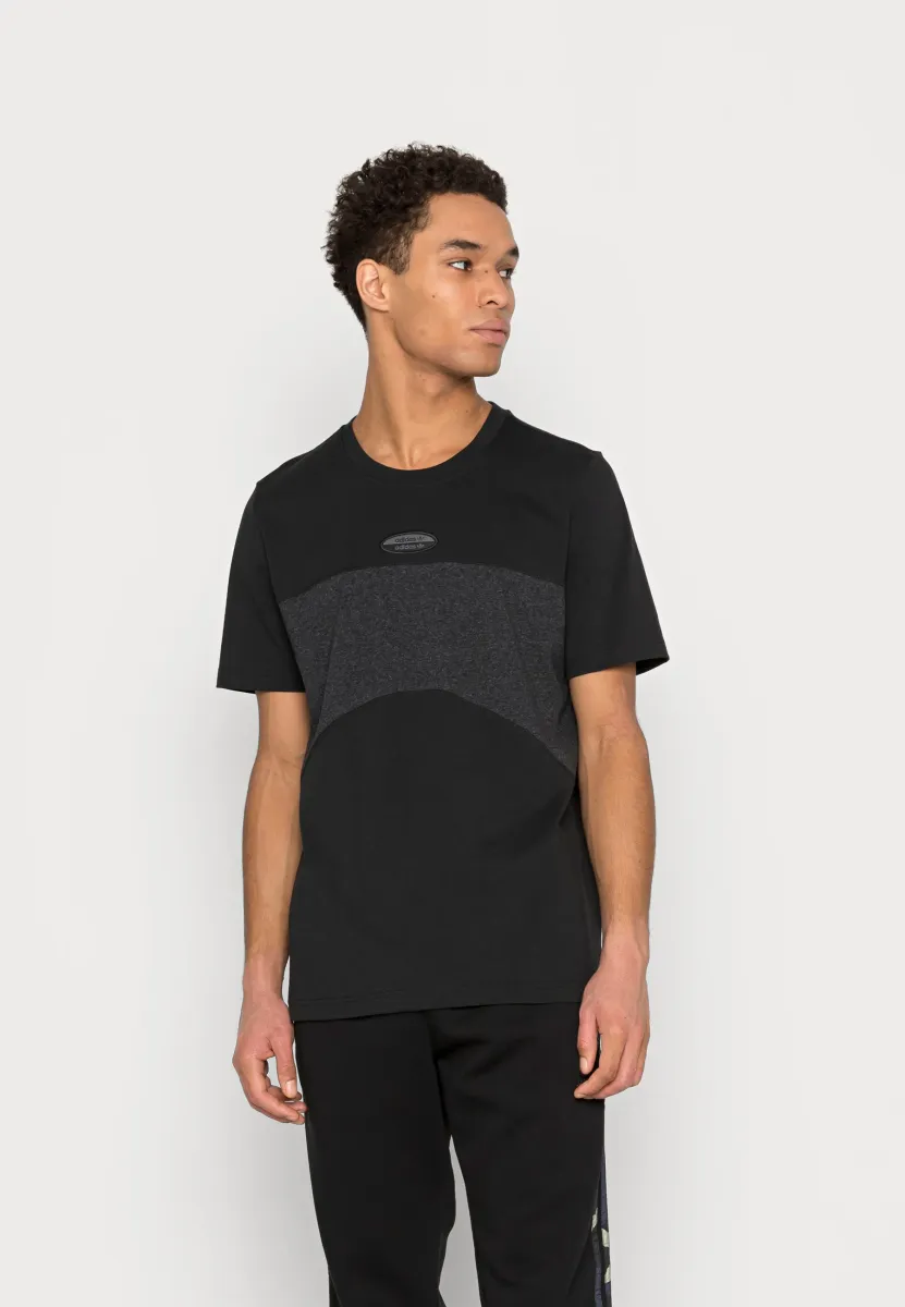 ESSENT TEE - T-Shirt print - black