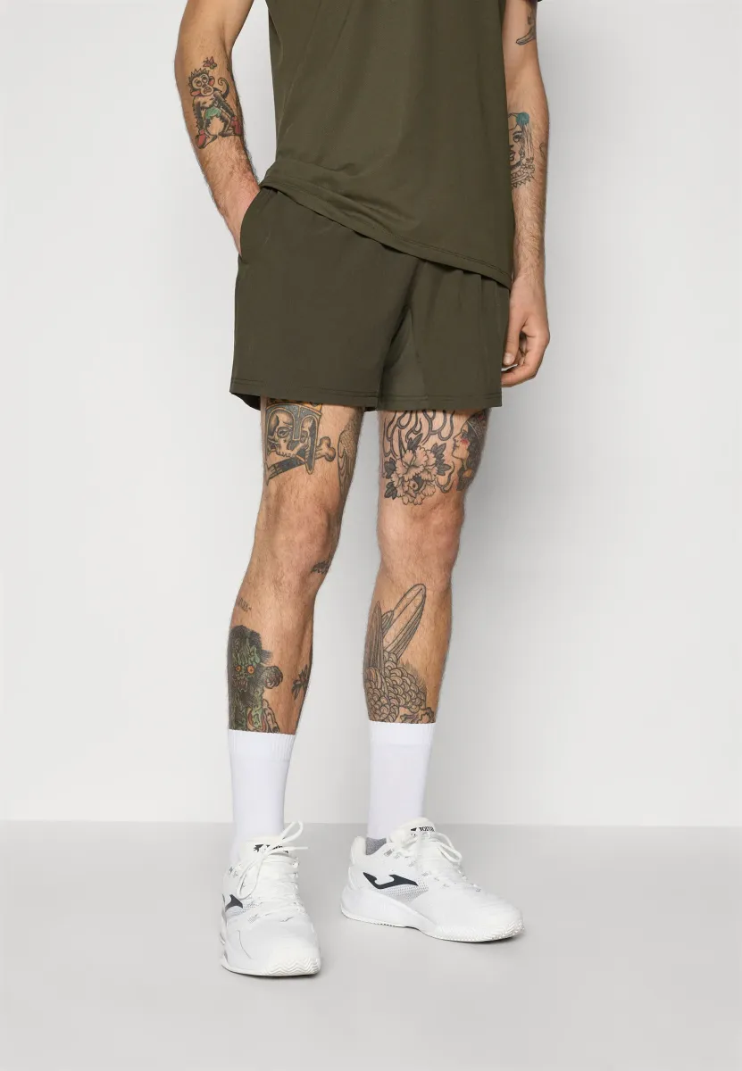 ESSENTIAL ACTIVE TRAINING SHORTS - Kurze Sporthose - forest night