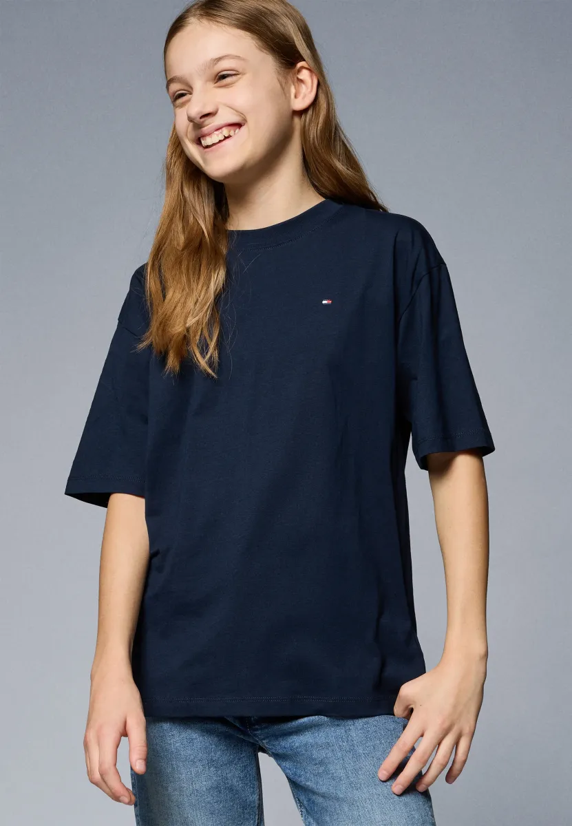 ESSENTIAL ARCHIVE FIT TEE UNISEX - T-Shirt basic - dark night navy