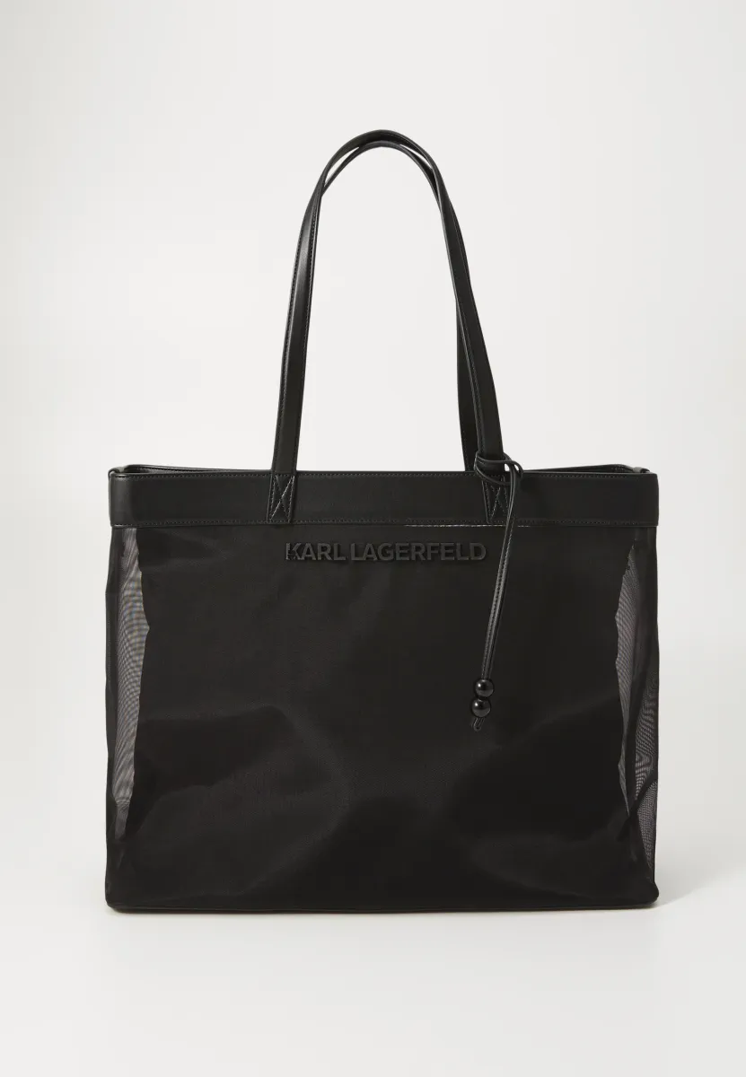 ESSENTIAL BEACH TOTE - Shopping Bag - black