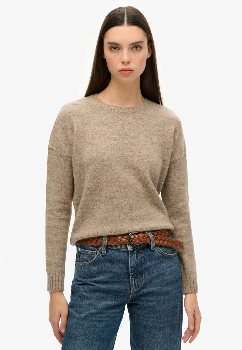 ESSENTIAL CREW NECK  - Strickpullover - fallon