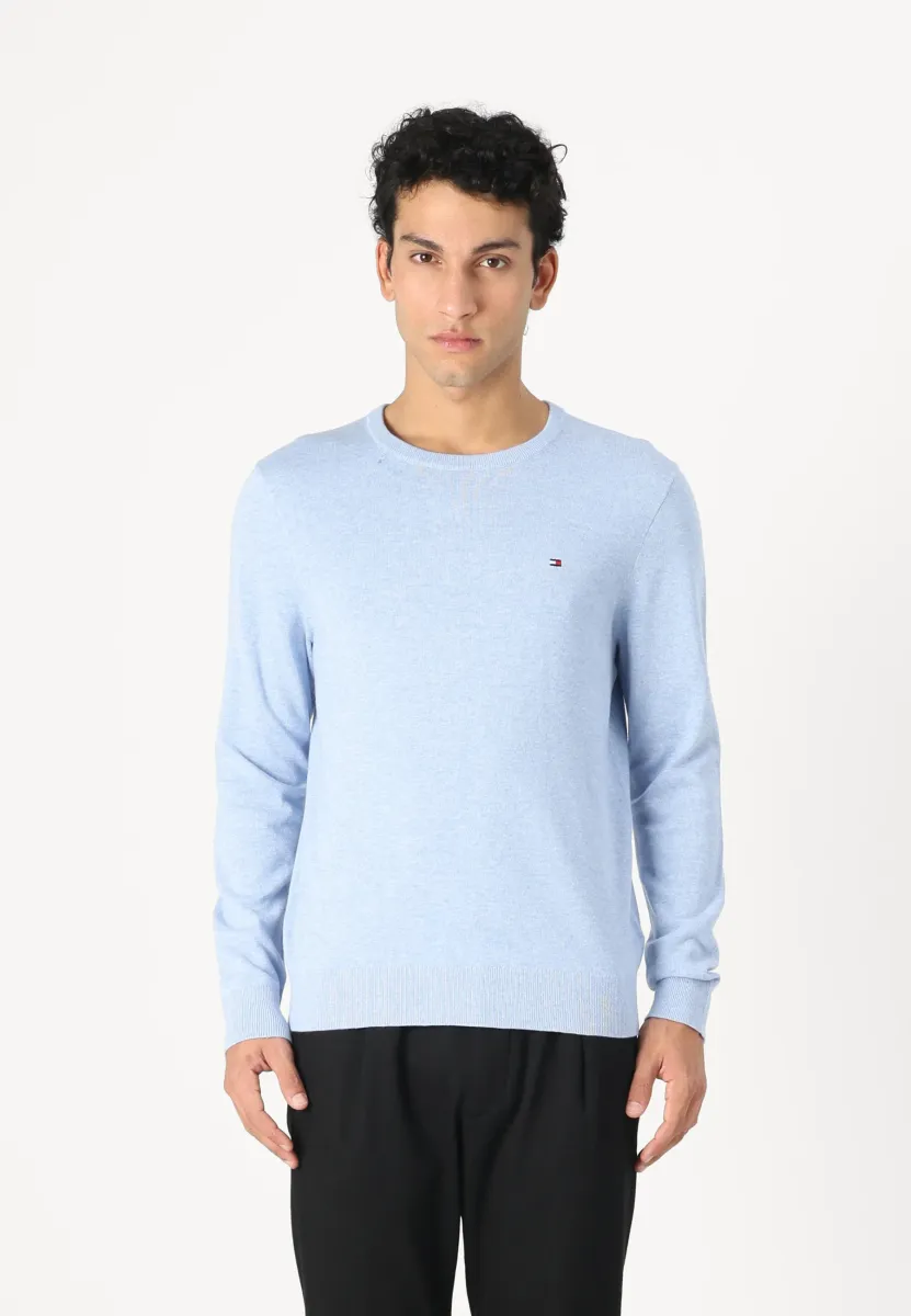 ESSENTIAL CREW NECK - Strickpullover - vessel blue