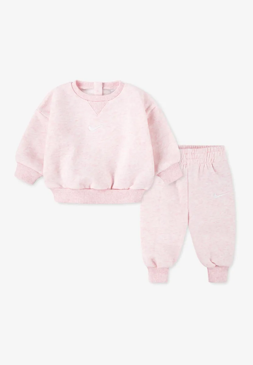 ESSENTIAL CREW SET UNISEX - Trainingsanzug - pink foam heather