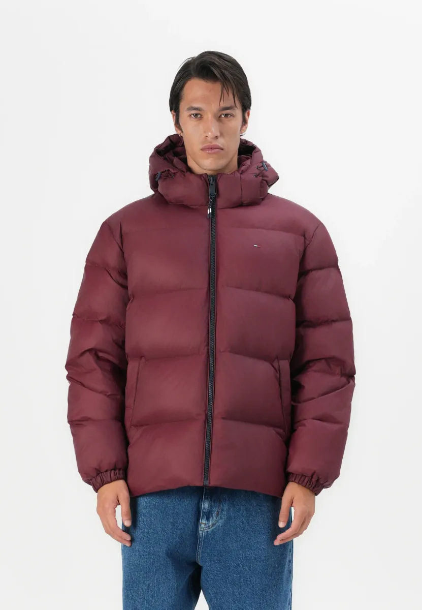 ESSENTIAL  - Daunenjacke - red wine