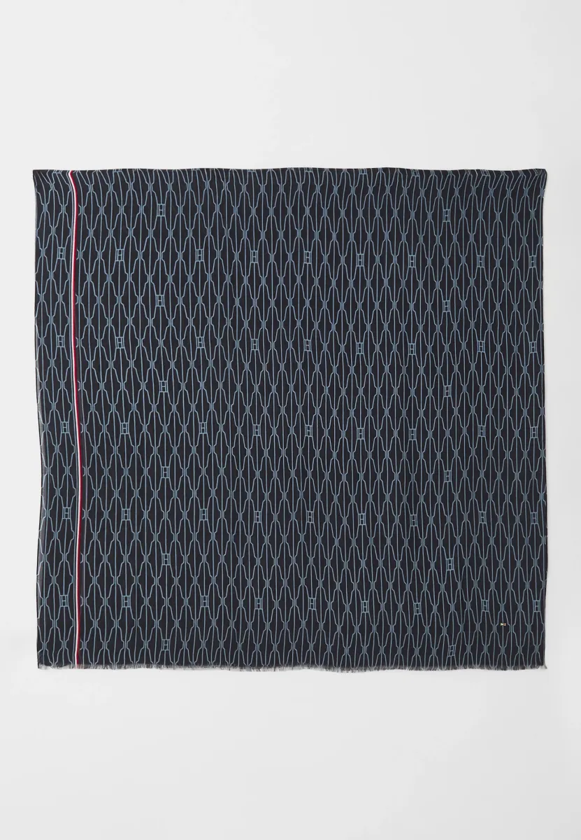 ESSENTIAL FLAG SCARF - Schal - space blue