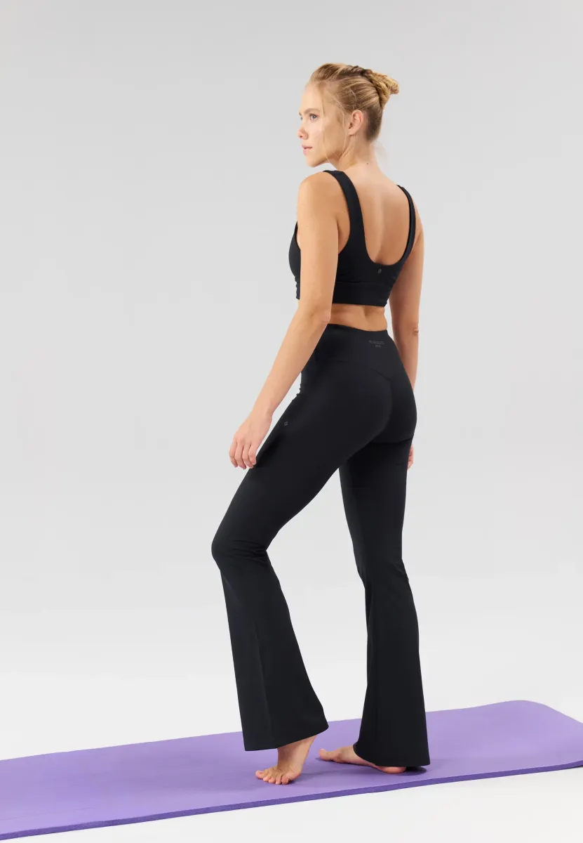 ESSENTIAL HIGH RISE FULL LENGTH LEGGINGS - Tights - black