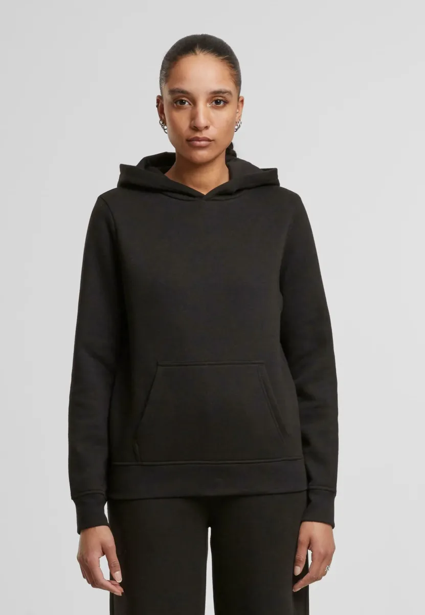ESSENTIAL HOODY - Kapuzenpullover - black