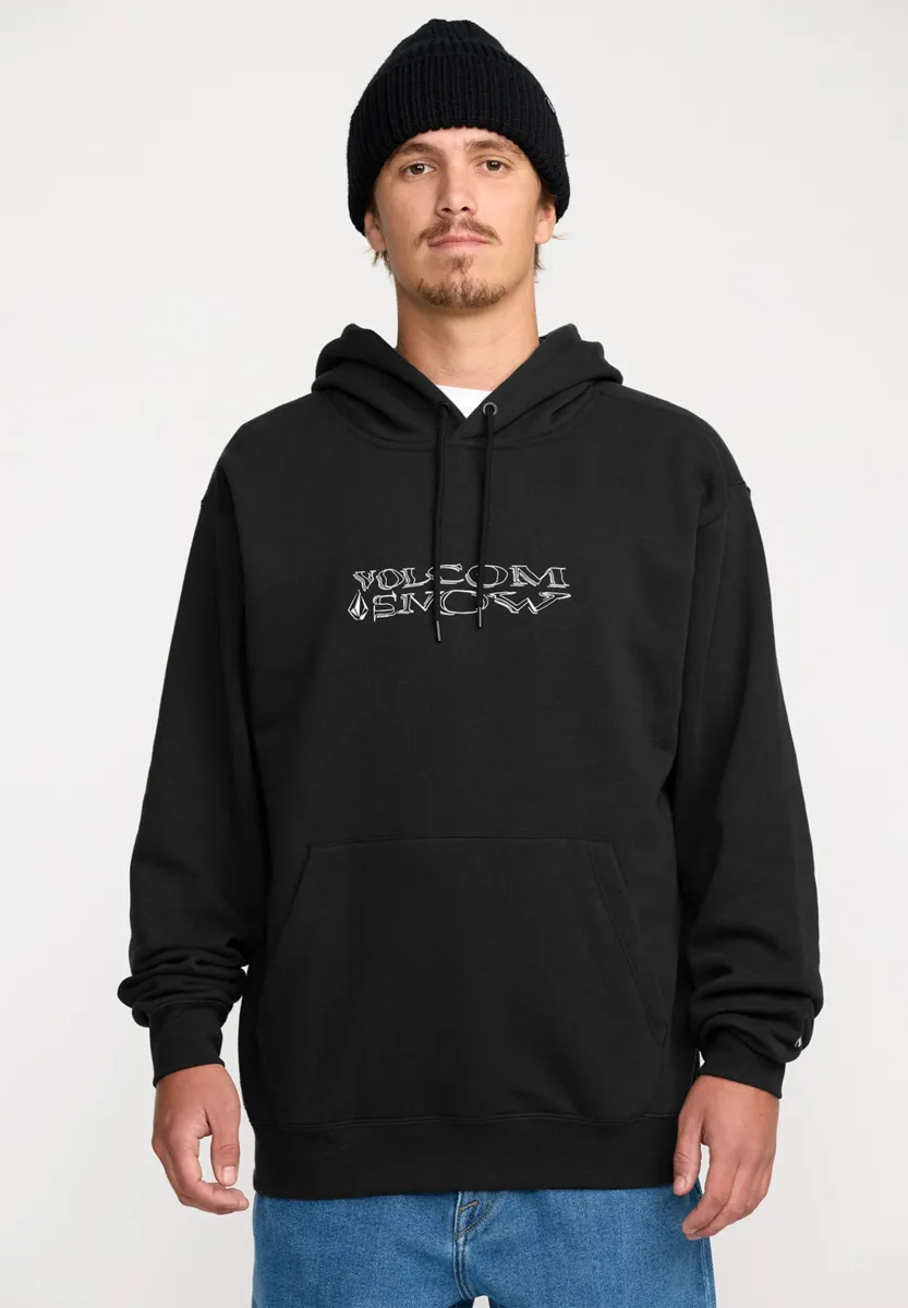 ESSENTIAL - Kapuzenpullover - black