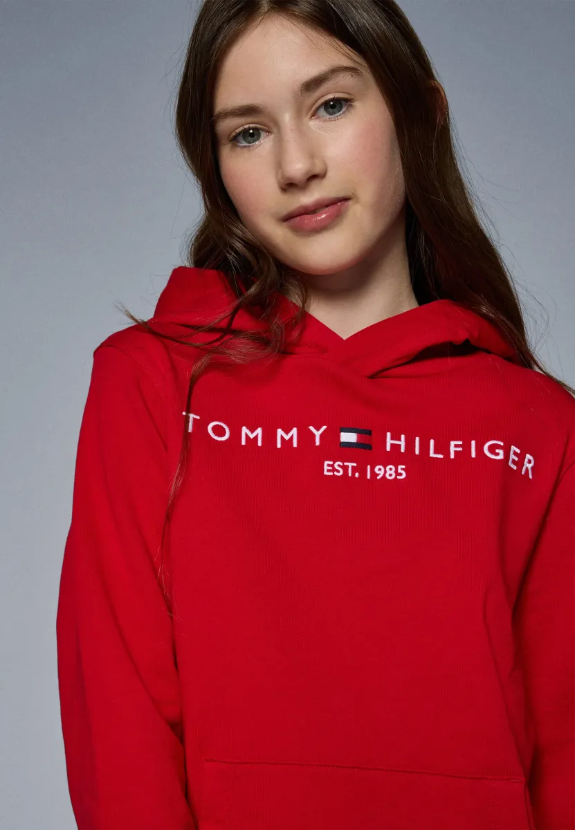 ESSENTIAL - Kapuzenpullover - primary red