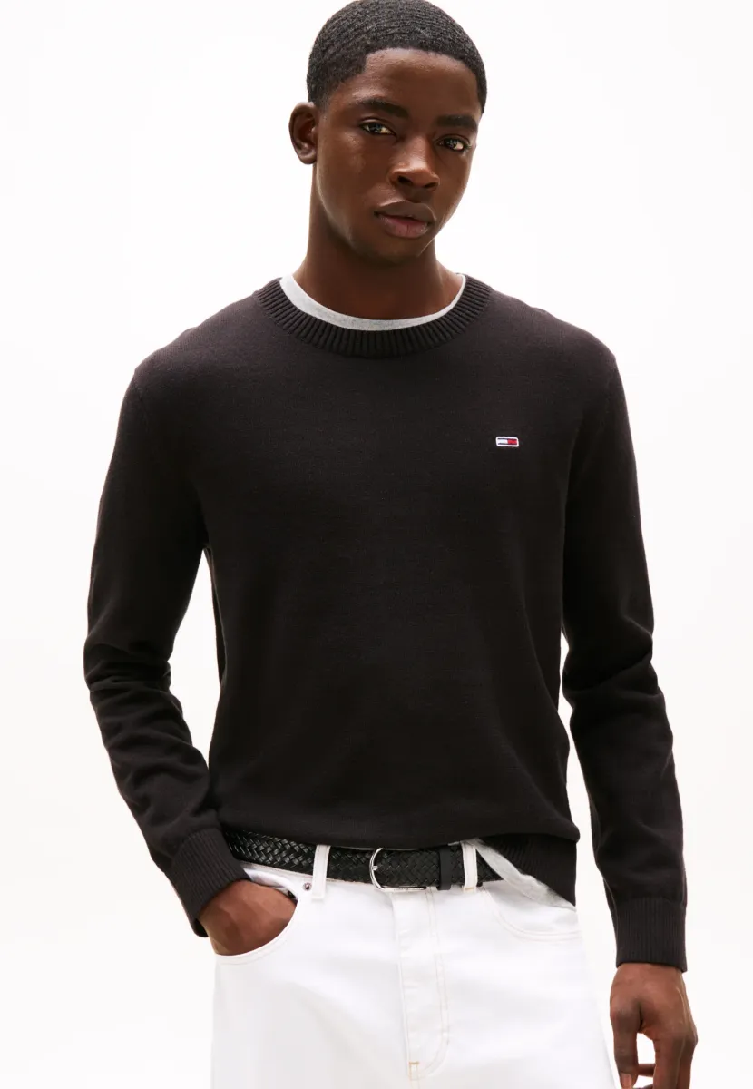 ESSENTIAL LIGHT  - Strickpullover - black