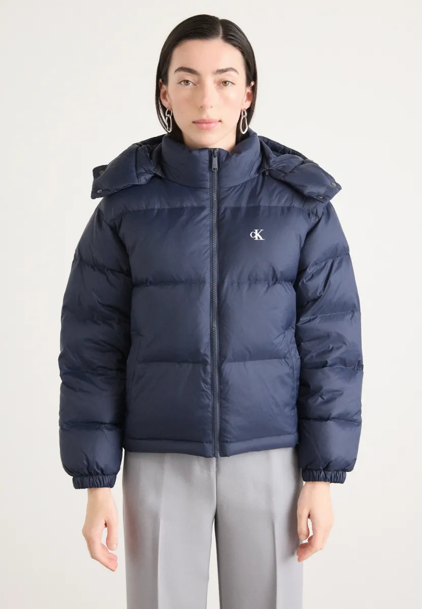 ESSENTIAL MIDWEIGHT PUFFER - Daunenjacke - inkwell
