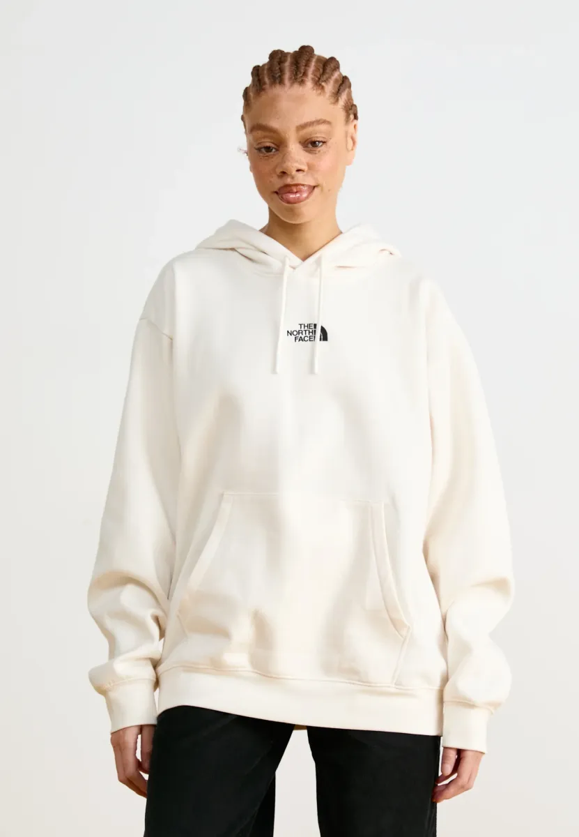ESSENTIAL OVERSIZED HOODIE - Sweatshirt - white dune