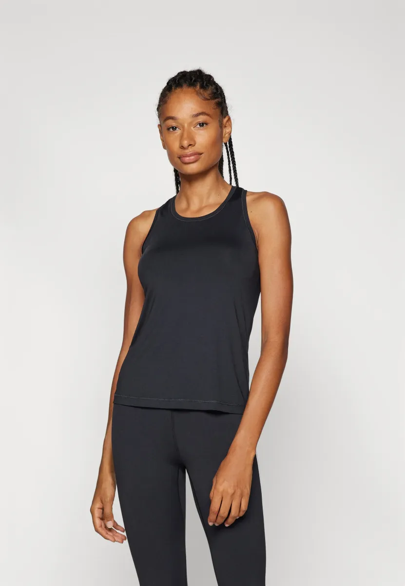 ESSENTIAL RACERBACK TANK - Top - black