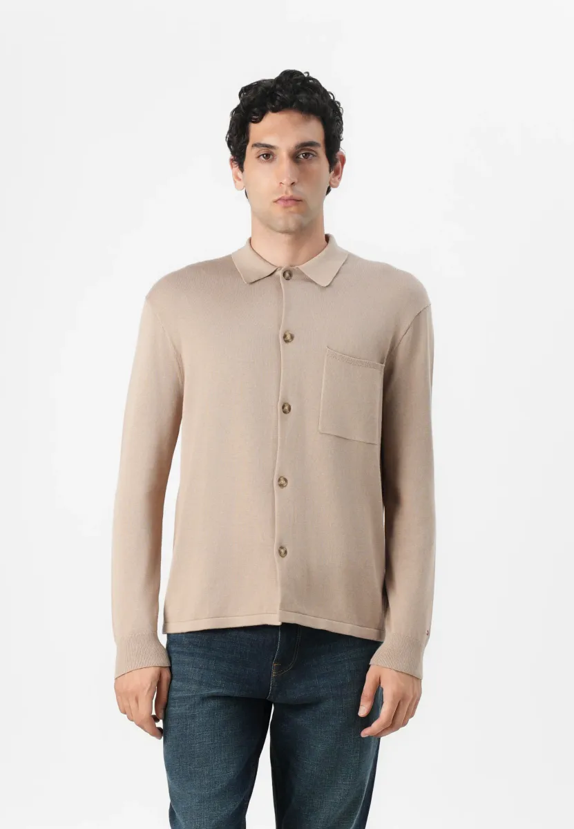 ESSENTIAL  - Strickjacke - coastal taupe