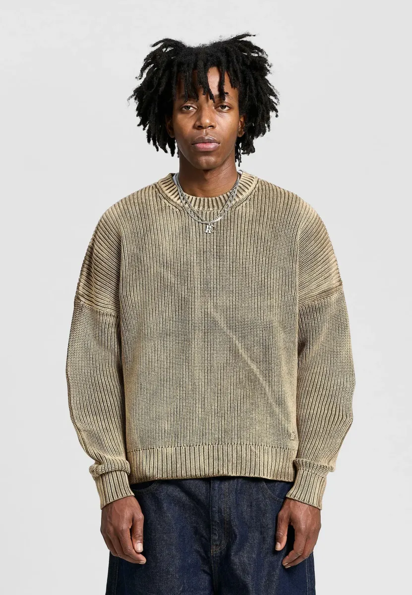 ESSENTIAL  - Strickpullover - acid brown