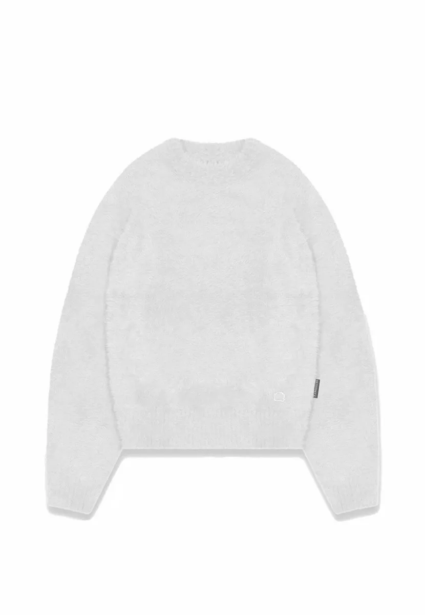 ESSENTIAL - Strickpullover - light grey