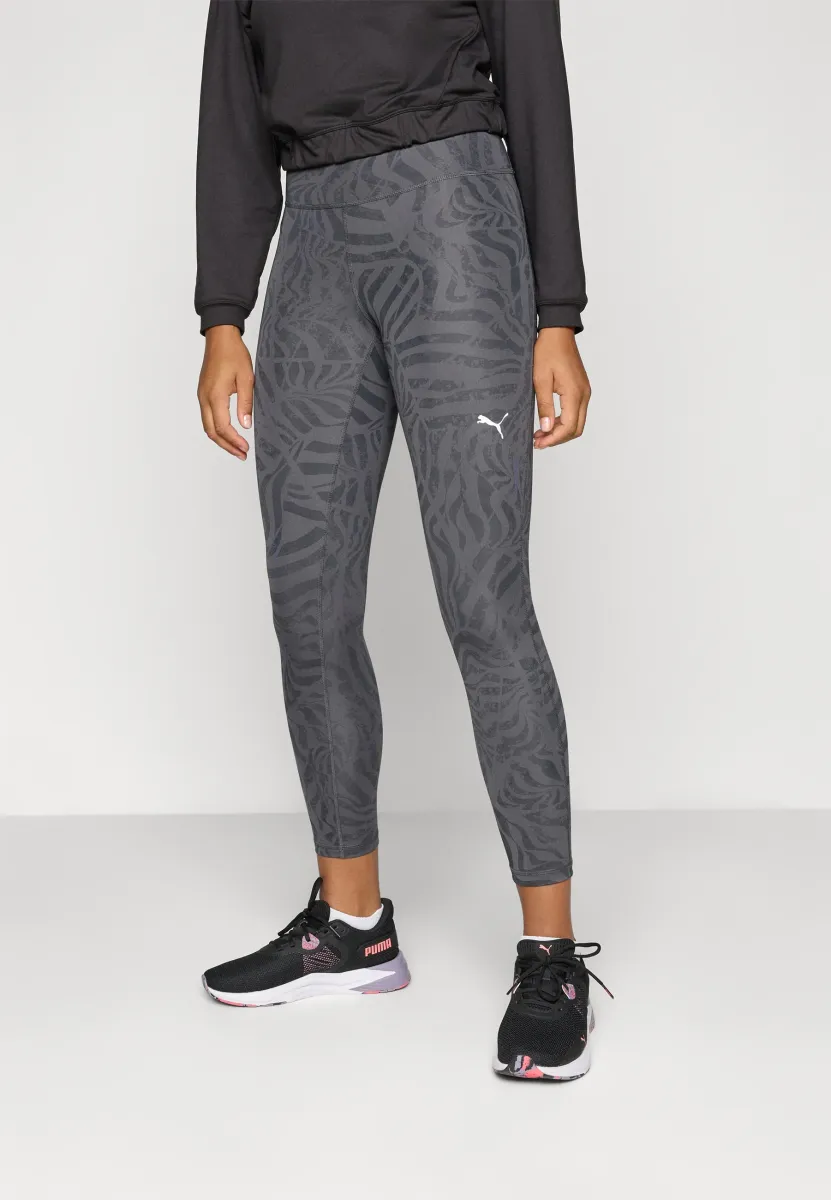 ESSENTIAL STRIPE - Tights - dusky gray
