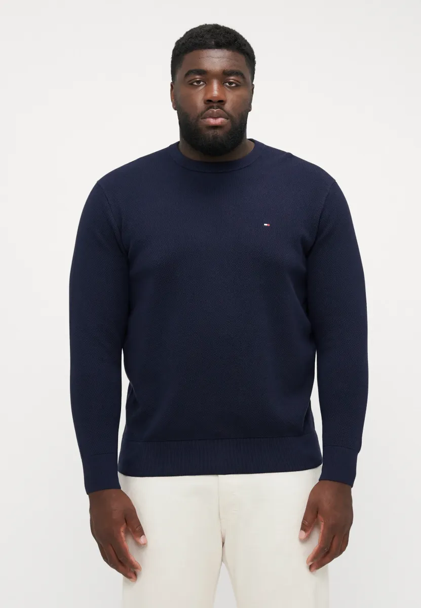 ESSENTIAL STRUCTURE CREW NECK - Strickpullover - desert sky