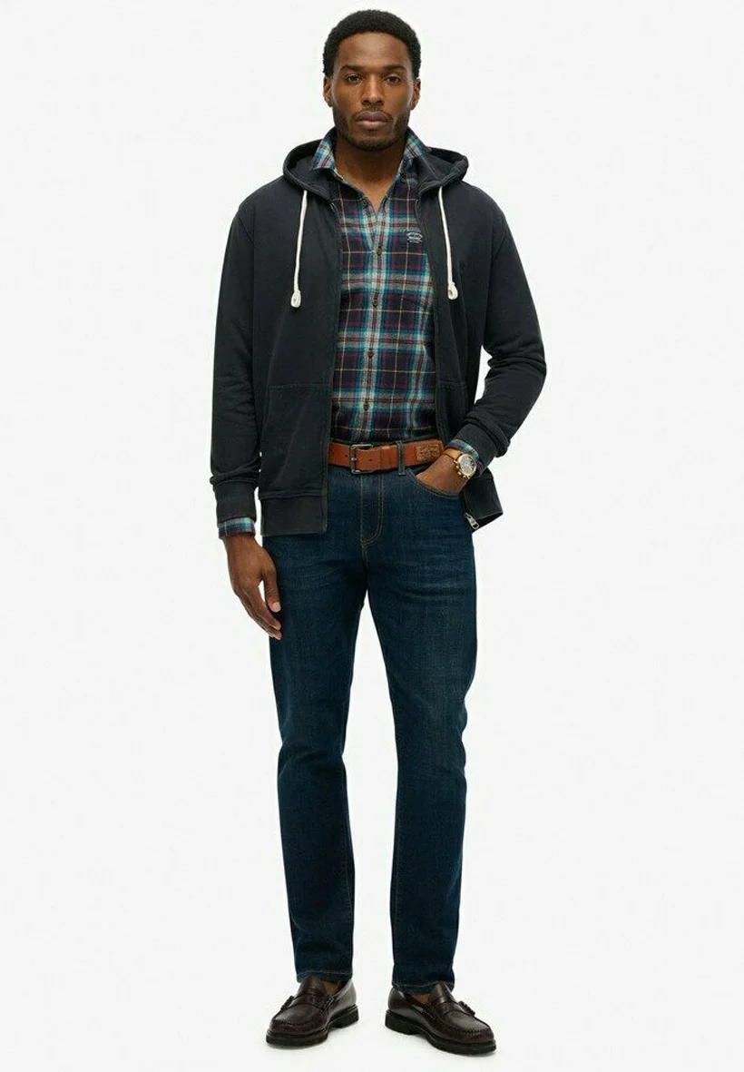 ESSENTIAL - Sweatjacke - bradley navy