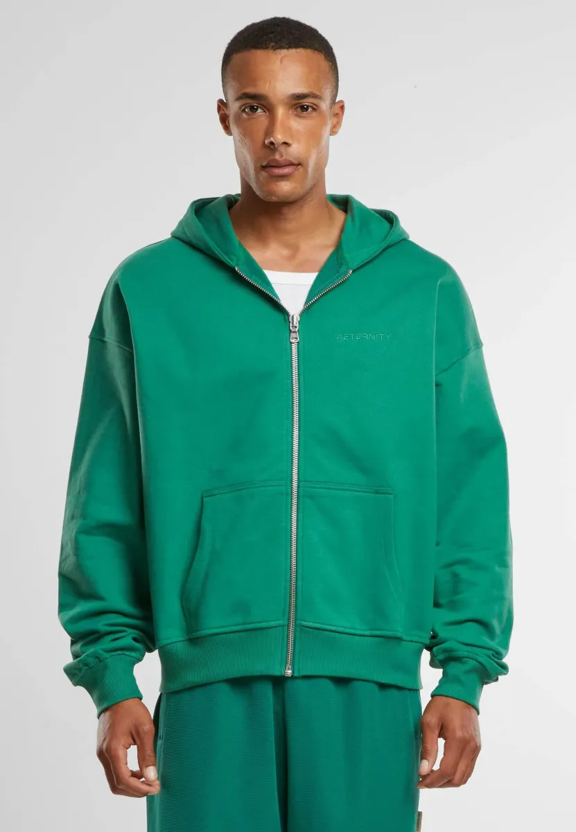 ESSENTIAL - Sweatjacke - green