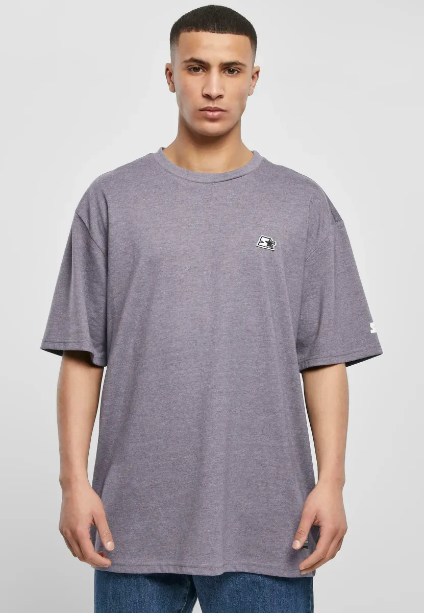 ESSENTIAL - T-Shirt basic - dusty purple melange