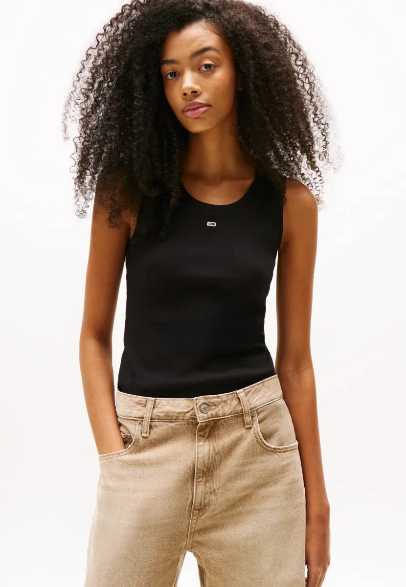 ESSENTIAL TANK  - Top - black