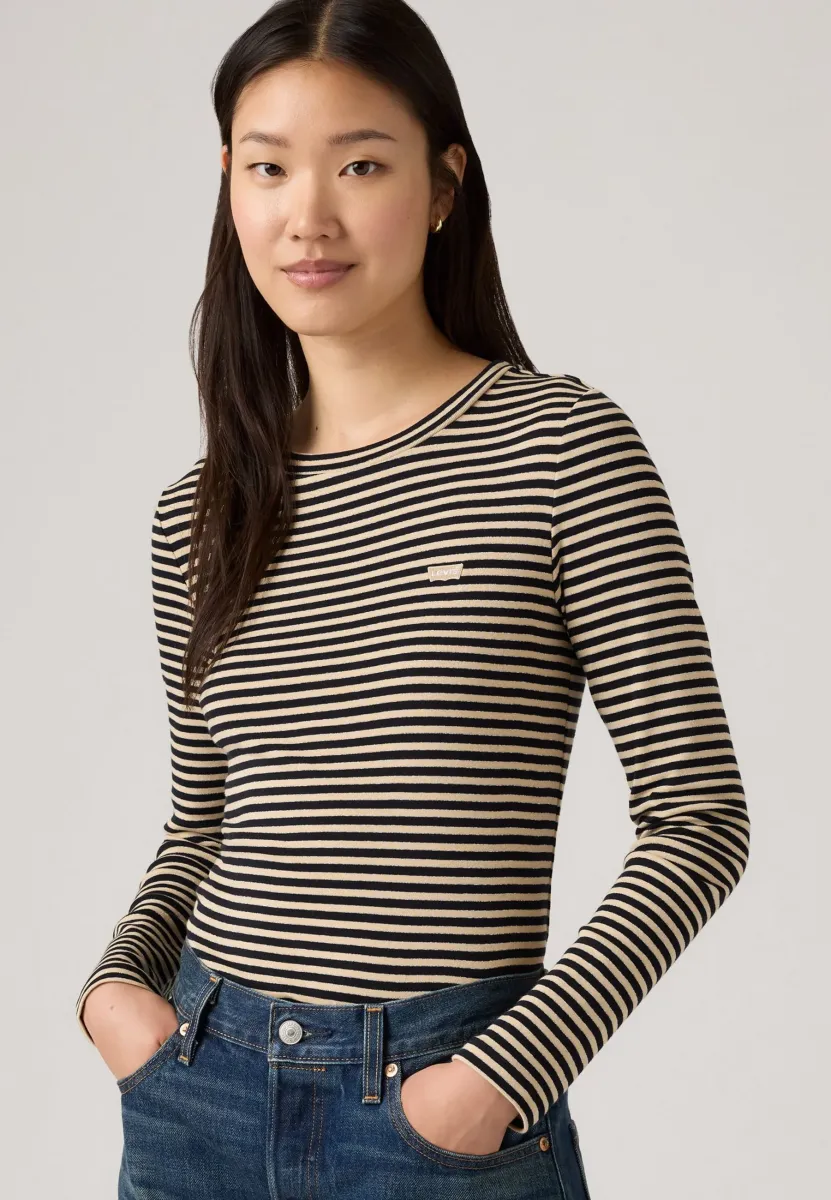 ESSENTIAL TEE - Langarmshirt - black