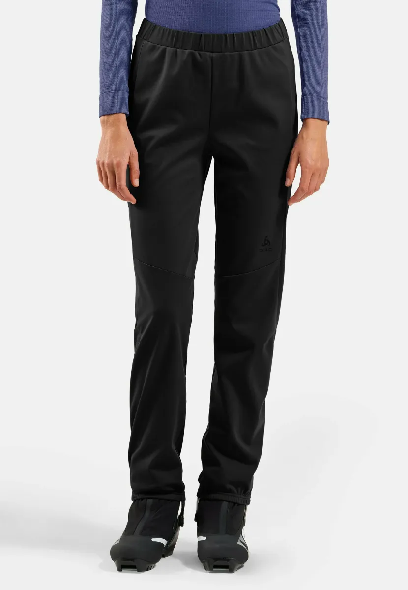 ESSENTIAL WARM - Stoffhose - black