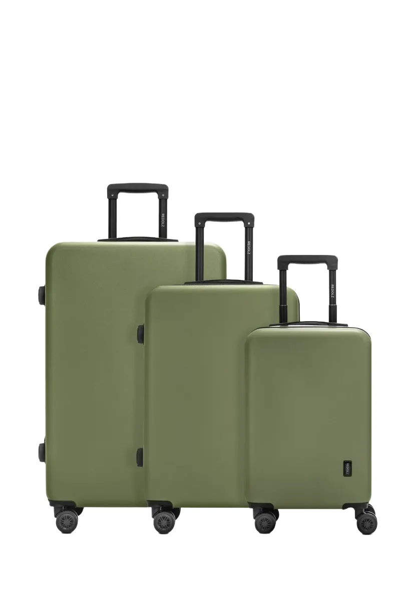 ESSENTIALS 3-SET TEILIG - Kofferset - olive