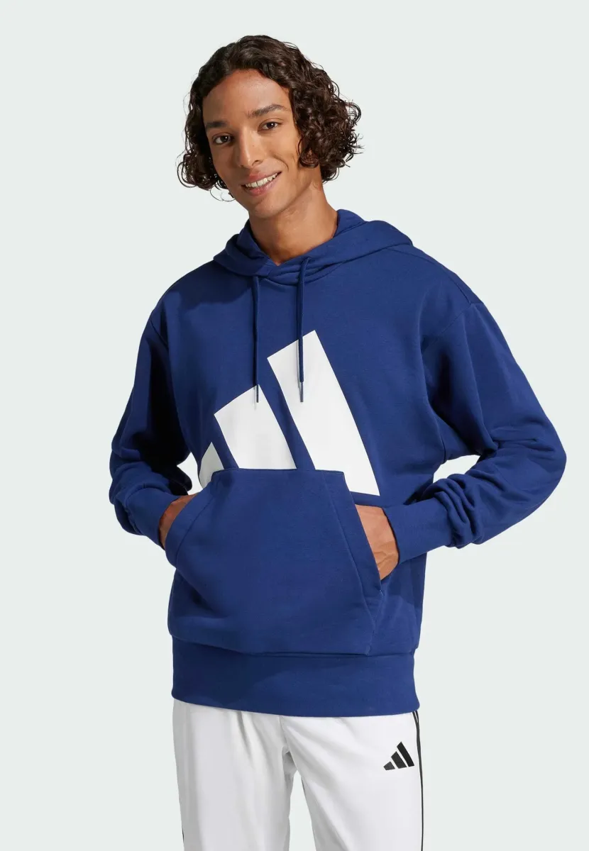 ESSENTIALS BIG - Kapuzenpullover - dark blue white