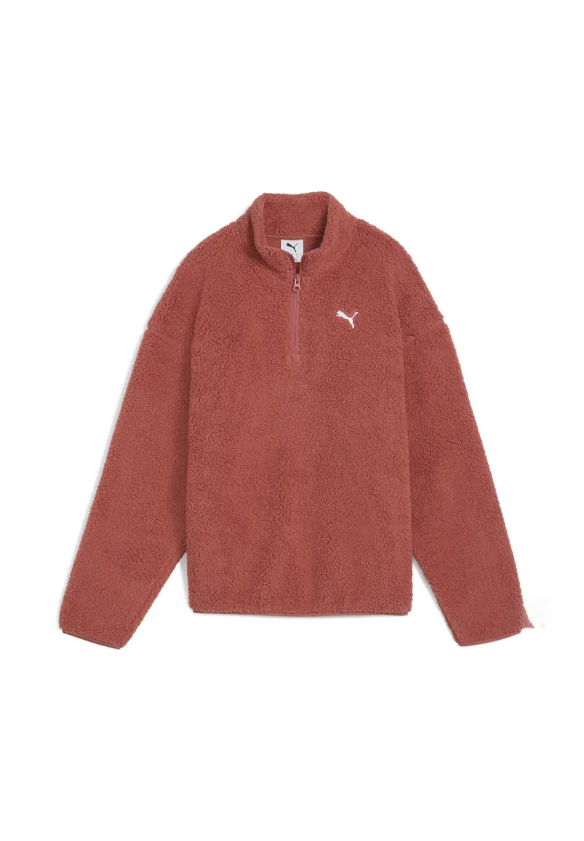 ESSENTIALS ELEVATED COMFORT - Fleecepullover - exotic red