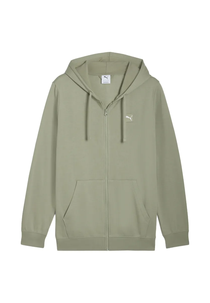 ESSENTIALS ELEVATED HOODIE - Sweatjacke - lux army