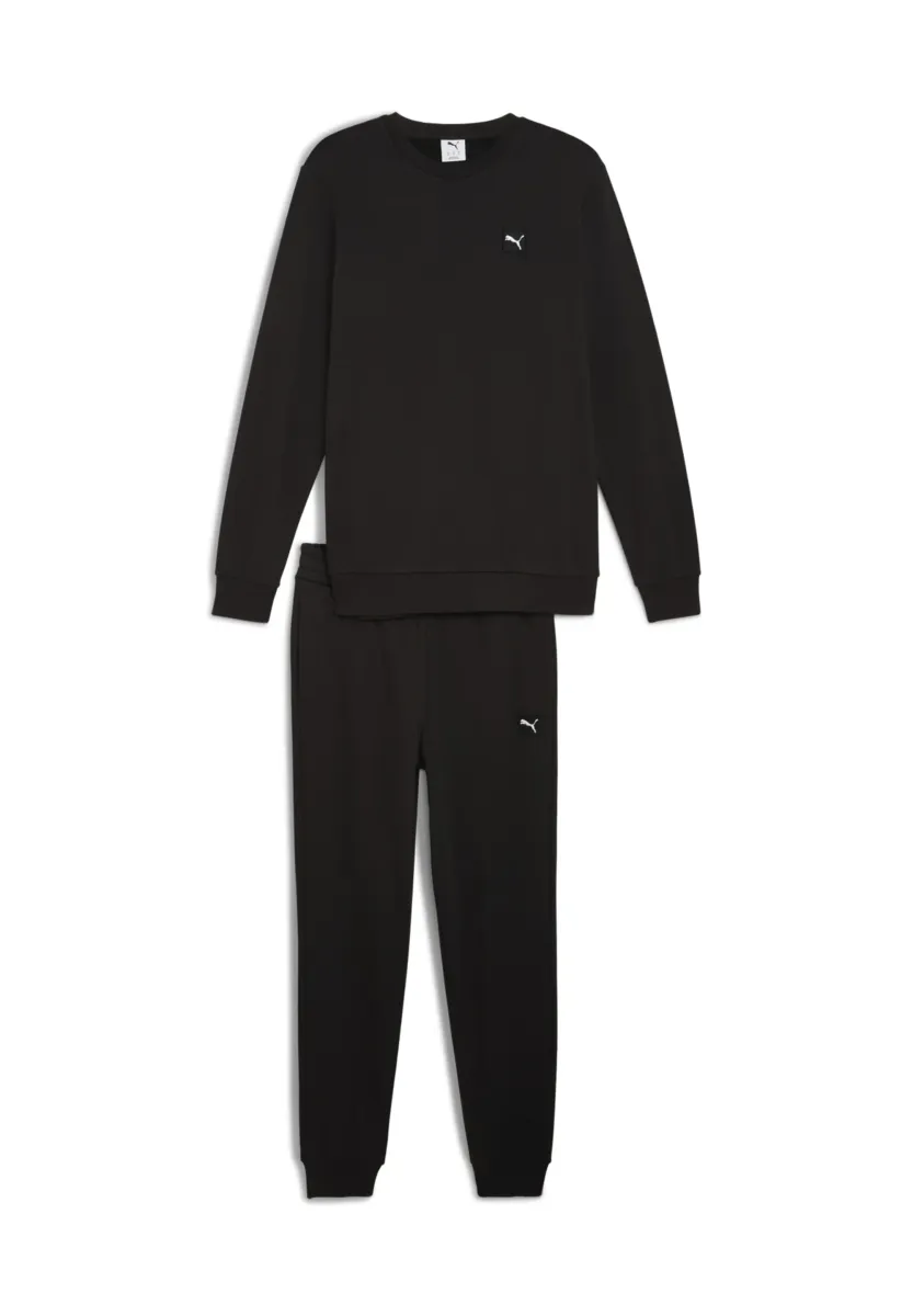 ESSENTIALS ELEVATED SET - Trainingsanzug - black